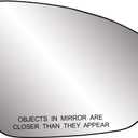 Fit System Passenger Side Non-heated Mirror Glass w/backing plate, Altima, RH