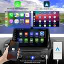 2+32G Android 12 Double Din Car Stereo for Ford Escape 2013-2016 with 9 Inch Touchscreen Radio Built-in Wireless Carplay/Android Auto/GPS/Bluetooth/FM/AUX-in/Steering Wheel Controls/Backup Camera