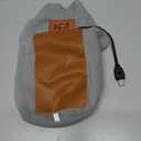 MYI Winter Heated Dog Electric Warm Coat Clothes for Small Medium Large Dogs Outside/Inside Cold Weather Jacket pet Vest Gray, M (NOT Included Batteries)