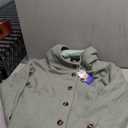 chouyatou Women's Winter Single Breasted Long Wool Coat with Hood Casual Wool Blend Trench Coat Jacket Size XL