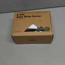 KeaBabies Baby Wrap Carrier Ring Sling - Easy to Wear, Adjustable D-Lite Baby Carrier Newborn to Toddler, Infant Carrying Shirt, Hands Free Bonding, Breathable Fabric Wearing Wrap (Trendy Black)