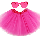 Adult Tutus Skirts for Women Girls Tutu Skirt Elastic Tulle Tutu Colored Tutus for Dance Runners Halloween Party
