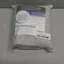 Indoor Air Conditioner Cover AC Unit Window Cover for Inside Double Insulation with Elastic Drawstring 25.5L x 17.5H x 3.5D inches Grey