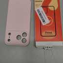 Vooii Magnetic for iPhone 17 Pro Max Case, Compatible with Magsafe (Premium Liquid Silicone) (Integrated Camera Control Button) Full Body Protective Anti-Scratch Microfiber Lining 6.9 inch, Chalk Pink