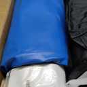 AWSUM Inflatable Air Gymnastics Mat 10ft/13ft/16ft/20ft/23ft Training mat 4/8 inches Thick tumbling mat with Electric Pump for Home/Gym/Outdoor (Blue/White)