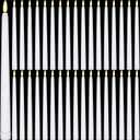 Reginary 36 Pieces Flameless Taper Candles Battery Operated Bulk 11" Plastic Lights LED Candlesticks Window Candles for Birthday Wedding Church Decor Party Supplies(White)