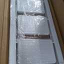4 Step Ladder, Foldable 4 Step Stool, White