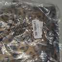 CARRIE HOME Soft Plush Leopard Print Faux Fur Decorative Throw Pillow Covers for Home Couch Sofa (Set of 2, 18x18 inch)