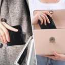 Airkit Small Wallet Women RFID Blocking Soft Leather Bifold Compact Card Holder Wallet for Women with Zipper Coin Pocket 4 ID Window