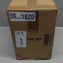 Qcen Juicer Machine, 800W Centrifugal Juicer Extractor with Wide Mouth 3 Feed Chute for Fruit Vegetable, Easy to Clean, Stainless Steel, BPA-free (Black)