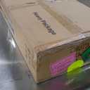 TIQLAB Standing Desk with Two Drawers, Stand Up Standing Desk Adjustable Height, Electric Sit Stand Table with Storage Shelf and Splice Board, 48 * 24 inch, Maple