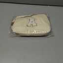 2025 Graduation Gifts for Her Women Girls,Personalized Belt Bag Waist Packs Trendy Fanny Pack Crossbody Bags,Initial White A,Cream Bag