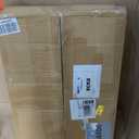 Wooden LP Record Player Stand, 3-Tier Turntable Stand Cabinet Holds up to 100 Albums, Metal Record Storage Holder and Organizer Table, Mid-Century Modern Record Player Holder for Living Room & Bedroom (Warm Acacia)