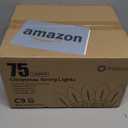 Vintage C9 LED Christmas Lights Outdoor, 150 Feet C9 String Lights with 75 Shatterproof C9 Bulbs, Waterproof Connectable Christmas Tree Lights for Outside Roofline Patio Xmas Decor, Red & Warm White