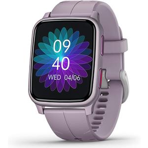 FITVII Fitness Tracker, Smart Watch with 24/7 Blood Pressure Heart Rate and Blood Oxygen Monitor, Sleep Tracker with Calorie Step Counter, IP68 Waterproof Activity Tracker for Women Men Android iOS (Orchid Purple)