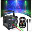 Birthday Gift Party Decorations Lights, Mini Disco Ball DJ Light with Remote Control Stage, Portable Sound Activated Led Projector Strobe Lamp for Indoor/Outdoor Parties Rave Xmas Show Home Bar