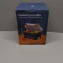 EAST OAK Cordless Electric Lunch Box for Adults, Heated Lunch Box Battery Powered with Automatic Heating, 5.5 Cups Portable Food Warmer with Removable Tray Divider (Green)