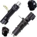 2pcs Crankshaft + Camshaft Position Sensor Kits for Dodge Ram 1500 4.7L 2002 2003 2004 2005 2006 2007 2008