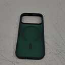 Miracase Magnetic for iPhone 17 Pro Case, Compatible with MagSafe, Integrated Silicone Camera Control Cover, 3.0mm Thicken Shockproof Drop Protection Phone Case for 17 Pro,Dark Green