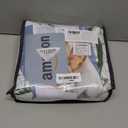 Lekesky Duvet Cover Queen Size, Reversible Botanical Floral Duvet Cover Set with Zipper Closure, 3 Pieces Soft Microfiber Green Bedding Set (1Duvet Cover 90"x90", 2 Pillowcases 20"x26") (01-green Foliage White (No Comforter))