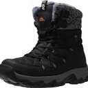 Men's Winter Snow Boots Water Resistant Non Slip Warm Outdoor Lightweight Comfortable Durable 7.1 IN Height Hiking Shoes | 10