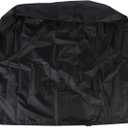 SIXRUN 420D Oxford Cloth Wood Chipper Cover, Water Dust Cover for Electric Leaf Mulcher Fits Various Chippers Shredders
