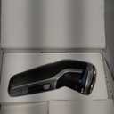 Philips Norelco Shaver 3900 Series, Wet and Dry Electric Shaver, P-Cap, Travel Pouch, Charging Stand, Storm Blue, Model S3341/92 (Silver New)