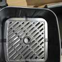 3 Qt Compact Air Fryer with Non-Stick Basket and Rack, User Friendly Simple Touchscreen, Cook in Simple Steps, Low-Oil Cooking Small Air Fryer, Space Saving Cooker