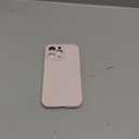 LOVE 3000 Designed for iPhone 14 Pro Max Case, Premium Silicone with [Soft Anti-Scratch Microfiber Lining] Shockproof Protective Phone Case for Men Women Girls 6.7", Chalk Pink
