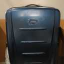 Samsonite Winfield 2 Hardside Expandable Luggage with Spinner Wheels, Deep Blue, Checked-Large 28-Inch