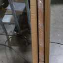 4FT Solid Wood Stair Handrail for Indoor Stairs, Outdoors Stair Railings, Sturdy Wall Mounted Non-Slip Safety Design, Elderly-Friendly & Child-Safe, with Banister Hardware and Brackets