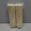 2 Pcs Ivory Deco Mesh Ribbon Rolls 10 Inch 10 Yards(30 ft) Decorative Mesh Fabric with Foil for Wreaths Christmas Tree Ribbon Door DIY Craft Halloween Decor Wedding Party Supplies (Ivory & Gold, 2Pcs)