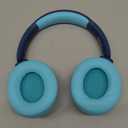 seenda Active Noise Cancelling Headphones for Kids, HEO-303 Bluetooth 5.4 60H Playtime Type C Fast Charging, 74/85/94 dB Safe Volume Limit Headset with Mic for Ipad, Airplane, Travel, Blue