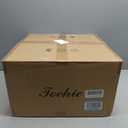 TOCHIC 5-Light Farmhouse Tranditional Crystal Table Lamp, Black Craft Candelabra Lighting Fixture 30'' Tall for Living Room, Reading Room, Bedroom, Office