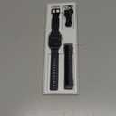 Fitpolo Smart Watch for Men Women, Stainless Steel Bezel Fitness Tracker (Make/Answer Calls), IP68 Waterproof, Heart Rate SpO2 Monitor, Sleep & Activity Tracking Smartwatch for Android Phones iPhone (Black)