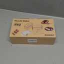 3-Piece Clear Musubi Maker Kit with Luncheon Meat Slicer - Non-Stick Onigiri Press Mold, BPA-Free Sushi Mold for Hawaiian Musubi