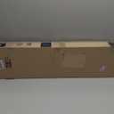 Persilux Cordless Zebra Blinds for Windows (24" W x 72" H, White) with Upgraded Cassette Free-Stop Light Filtering Dual Layers Sheer Roller Shades Thermal Insulated Blinds for Office & Living Room