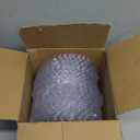 U-QE 100 Pieces Clear Plastic Plates - 7 Inch Plastic Dessert Plates Disposable - Washable & Reusable - Premium Hard Clear Fancy Disposable Heavy Duty Cake Platos for Party, Weddings and Events