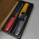 Multipurpose Refillable Torch Lighter Value Pack with Visible Fuel Tank Without Butane Fuel (Windproof& Nomal& Flexible)
