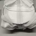 MALACASA 24-Piece Gourmet Porcelain Dinnerware Sets, Modern White with Black Rim Round Dish Set for 6 - Premium Serving Plates and Bowls Sets for Dessert, Salad, Soup, Pasta - Series AMELIA