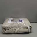 MIULEE Elegant Velvet Curtains Beige Grommet Curtains Thermal Insulated Soundproof Room Darkening Blackout Curtains/Drapes for Girls & Ladys Living Room/Bedroom Decor 52 x 96 Inch 2 Panels