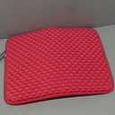 RAINYEAR 16 Inch Laptop Sleeve Diamond Foam Shock Resistant Padded Case Fluffy Lining Zipper Cover Carrying Bag Specially Compatible with New 16" MacBook Pro A2141 A2485 M1 M2 M3 M4 (Deep Pink)