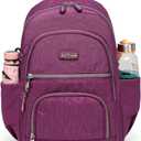 AOTIAN Small Size Backpack, Durable Lightweight Daypack for Women Girls & Boys Hiking Travel Sports, Purple