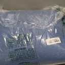 Dinjoy Boho Queen Quilt Set, Striped Bedspread Coverlet Bed Mineral Blue Bedding Sets 3 Pieces Micofiber Lightweight Quilts Sets with 2 Pillow Shams for All Season 96''x90