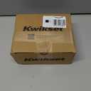 Kwikset Casey Interior Privacy Door Handle with Lock, Door Lever For Bathroom and Bedroom, Polished Chrome Reversible Keyless Turn Lock (1 Pack)