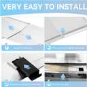 Adjustable Grease Tray with Catch Pan for Nexgrill 720-0888s 720-0888n, 720-0830h Charbroil, Dynaglo, Kenmore, BHG, Grill Master, Backyard, Expert Gas Grill, Universal Drip Pan for Most 3/4/5/6 Burner