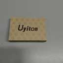 Uyiton Compatible with iPhone 17 Pro Camera Lens Protector - [Not Easy to Break][Strong Adsorption][Case-Friendly] Metal Tempered Glass Rear Camera Screen Cover - Cosmic Orange