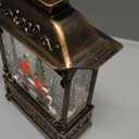 Red Cardinals Bird Snow Globe, Light Up Christmas Snow Globes with Music Timer  USB Plug or Battery Operated Glitter Globe Indoor Christmas Decorations