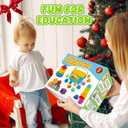 Montessori Baby Toys for Ages 618 Months with Sensory Shape Sorter Matching Game Toy Stacking Ring Soft Building Blocks Developmental Learning Toys for Toddlers 1+ Year Old