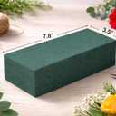 FLOFARE Pack of 48 Floral Foam Blocks for Fresh and Artificial Flowers, Each (7.8 L x 3.5 W x 2.4 H), Dry and Wet Floral Foam Blocks for Wedding, Birthdays, Home, Office, and Garden Decorations